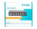 D-Link DES-F1006P-E Unmanaged Desktop PoE Switch 4 Port 10/100Mbps + 2 Port 10/100Mbps Uplink
