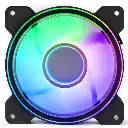 IHP-LC 120 RGB Fan Silent RGB Light Computer Cooling Fan