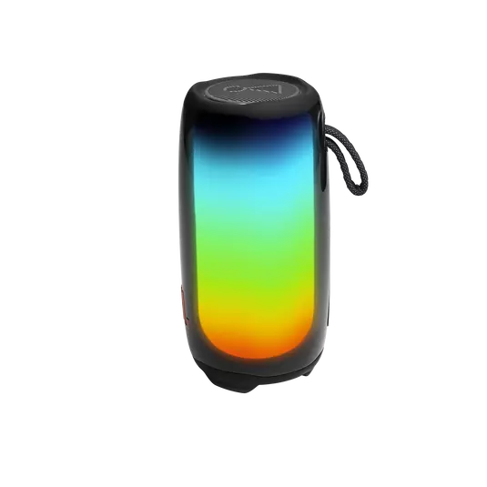 Pulse 5  Portable Bluetooth Speaker With LED Light | TF reader | USB | AUX Line in | Black