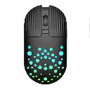 Gamma M-13 Rechargeable Rainbow Wireless Mouse 1600Dpi M-13 Black