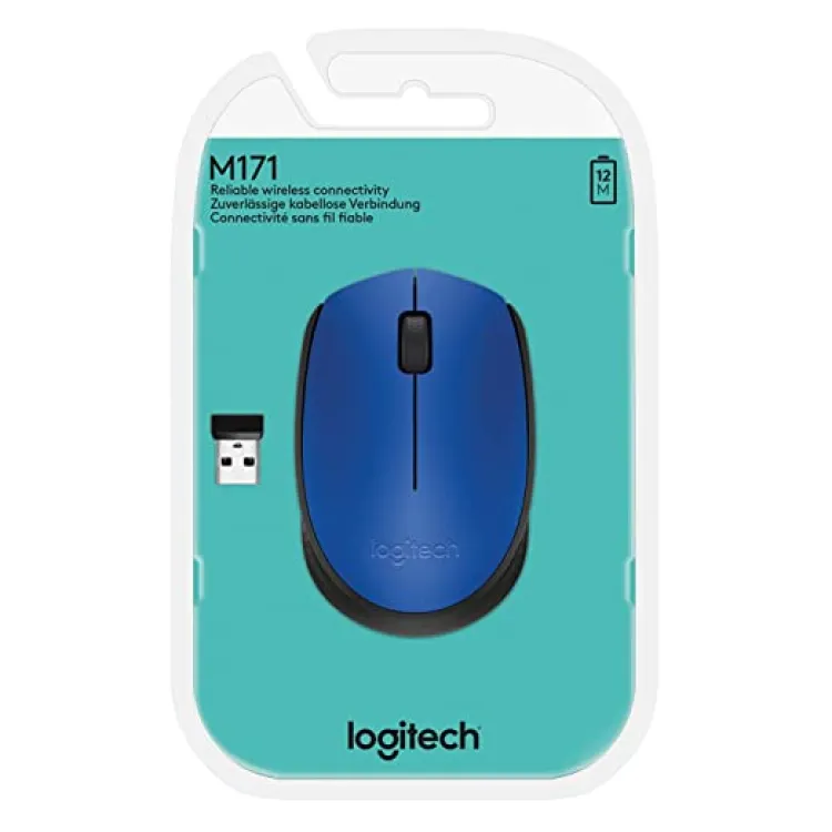 MO678: Logitech® Wireless Mouse M171 
Blue PN-910-004640