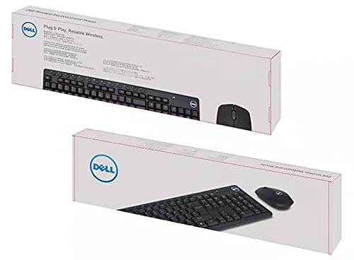 Dell KM816 Wireless Keyboard And Mouse Combo plug And Play - Black