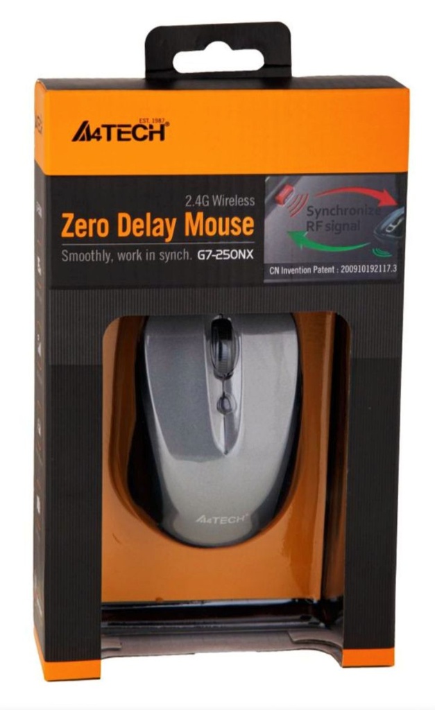 A4Tech Wireless Mouse G7-250NX-Black