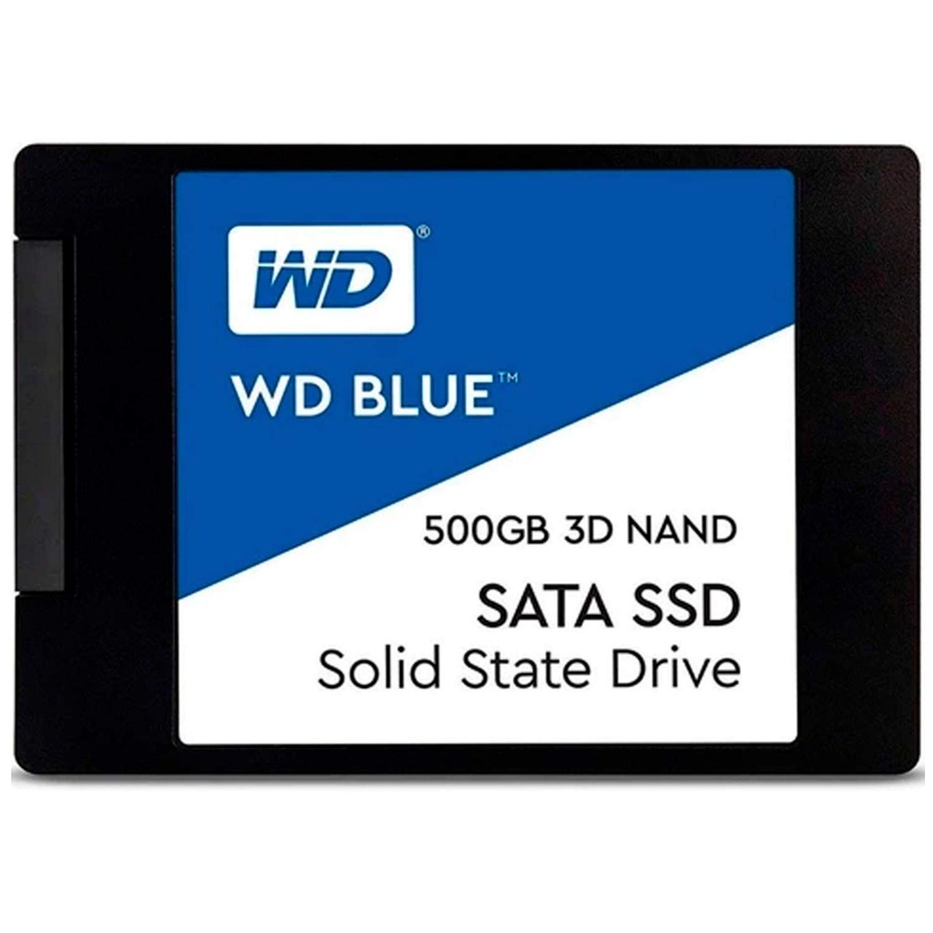  USED Western Digital 500GB WD Blue 3D NAND Internal PC SSD 