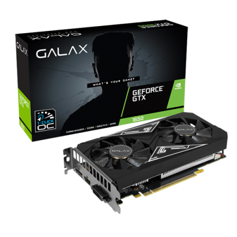 Elnekhely Technology GALAX GeForce GTX 1650 DUAL OC edition 4G GDDR6
