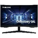 Samsung Odyssey G5 C27G55TQBM 27 Inch VA WQHD Curved Gaming Monitor 144Hz