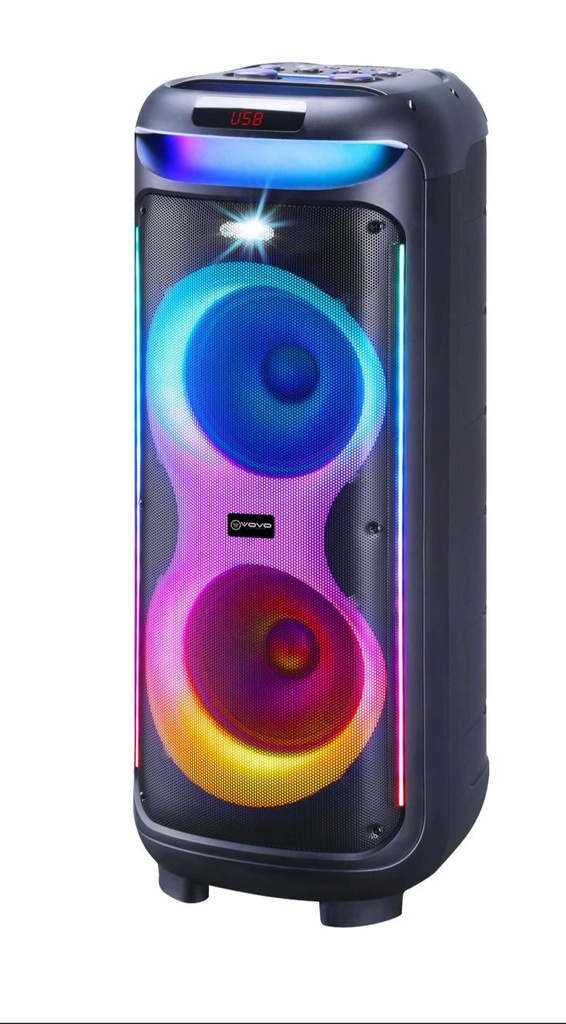 VOVO V-1175 Party RGB Portable Speaker 1.0 