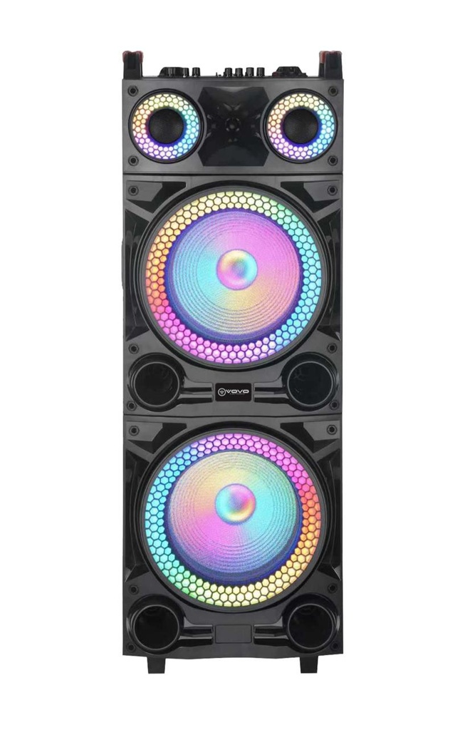 VOVO V-1215 Party RGB Portable Speaker 1.0