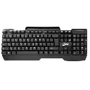 Zero ZR-400 Wired Keyboard English & Arabic - Black 