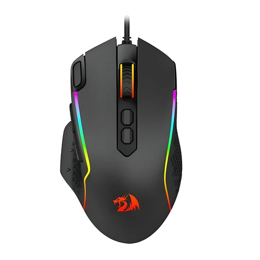 REDRAGON Ardal M615 gaming mouse, with RGB streaming lights, 8 buttons, 7200