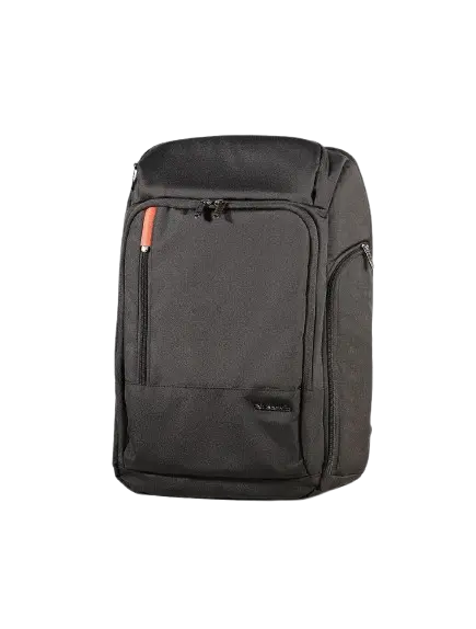 L'avvento Laptop Backpack, Made by High Quality Polyester with Zipper Puller fits up to 15.6" - Black 