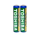 Toshiba R03KG(B) SP-2TGC Heavy Duty AAA Carbon Zinc Batteries, 1.5 V, 2 Pieces 