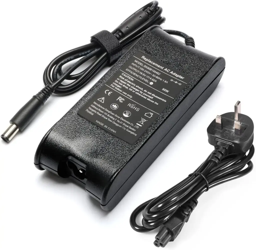 Dell 19.5V 3.34A 65W Compatible Big Pin Power Adapter with 7.4mm*5.0mm Charger