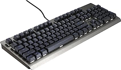 Nopoos Kb-869 Mechanical Keyboard For Gaming And Typing - Black