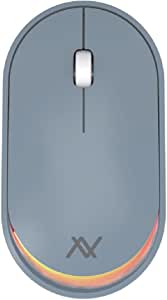 L'avvento (MO18A) Dual Mode Bluetooth - 2.4GHz Mouse with Re-Chargeable Battery - Gray