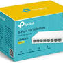 TP-LINK LS1008 Desktop Switch, 8 Ports - White