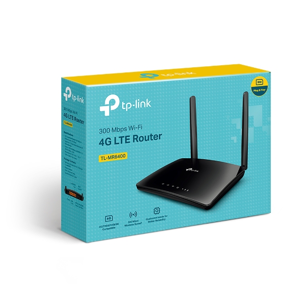 TP-Link TL-MR6400 300 Mbps Wireless N 4G LTE Router