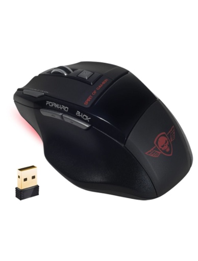 Spirit of Gamer PRO-M9 Wireless Gaming Mouse - Black mo277