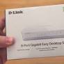 D-Link DGS-1008A - 8-port 10/100/1000Mbps 