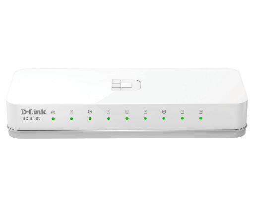 SWITCH 8 port DLINK DES1008C 10/100