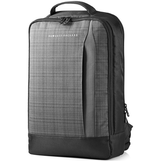 HP Slim Backpack Bag - 15.6" - F3W16AA - Gray