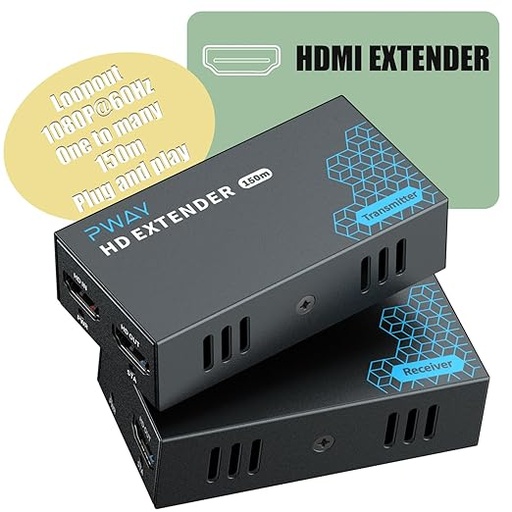 اكستندر اتش دي ام اي150 متر4K -EXTENDER HDMI 150M 4K