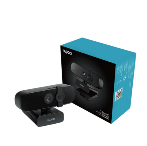 RAPOO C280 WEBCAM 2K HD USB2.0 MIC ROTATABLE CAMERA