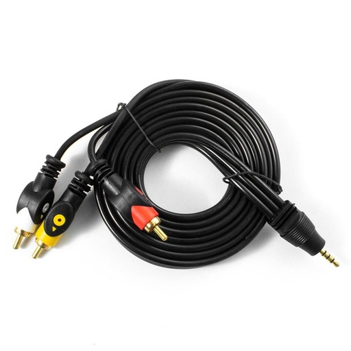 2B (CV165) 3RCA - dc3.5 Audio Video cable AUX  1.8 meter Normal