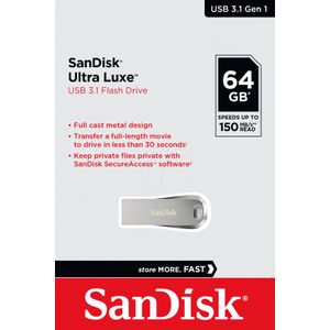 SanDisk Ultra Luxe USB 3.1 Flash Drive 64GB