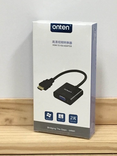 Onten 5165 VGA to 2K HDMI Adapter