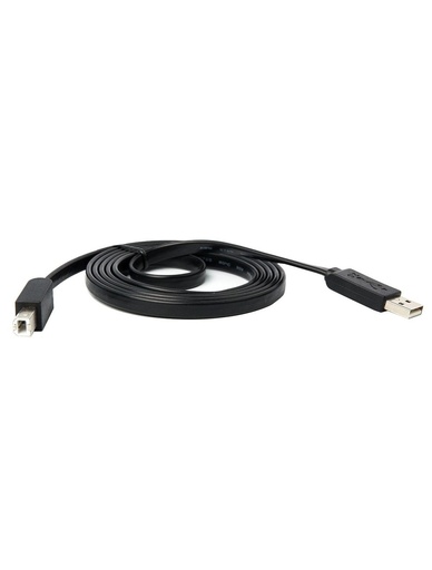 2B (DC076) Flat Cable A/B Printing - USB 2.0 - 1.5M