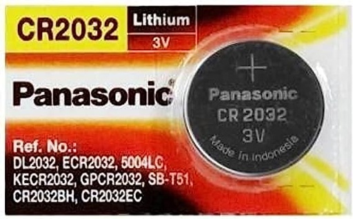 Battery cr-2032 panasonic 3 volt - one piace