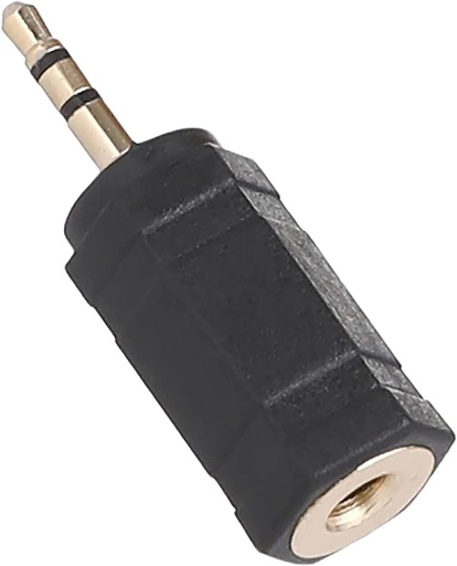 Keendex AUX 3.5 mm To AUX 2.5 mm Audio Connector, Black Gold - KX-1994