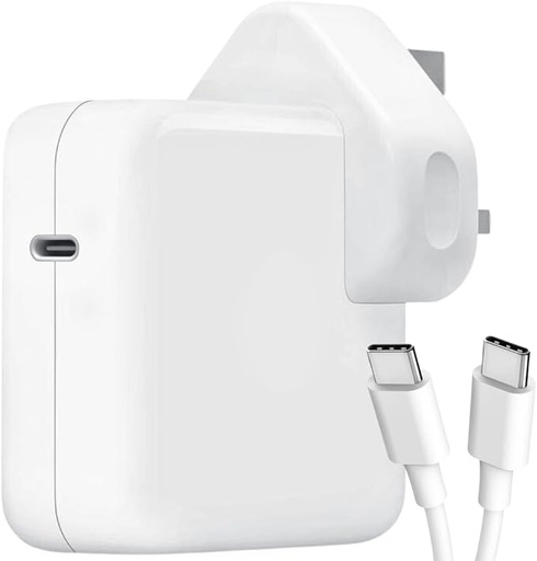 MacBook Air/Pro Charger - 61W USB C Power Adaptor with 1.8m/6ft USC C to USB C Charger Cable - Compatible with Mac Book Air/Pro