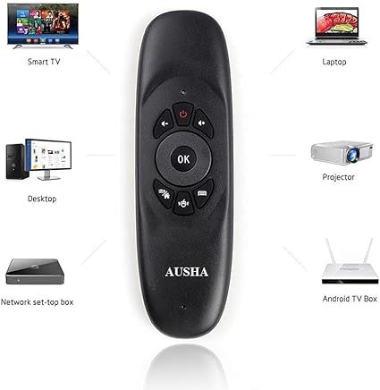 MO076  Mini Air Mouse C120 2.4G Wireless Remote Combo Built-in 6 Axis for PC, Tv Box/X360/PS3 Motion Sensing Gamer Devices 