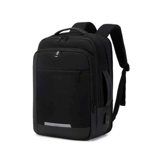 backpack for menbags for men laptop backpack bags for school- Expandable - Water-resistant - 15.6 inch with USB - Rahala RAL 5303 Black