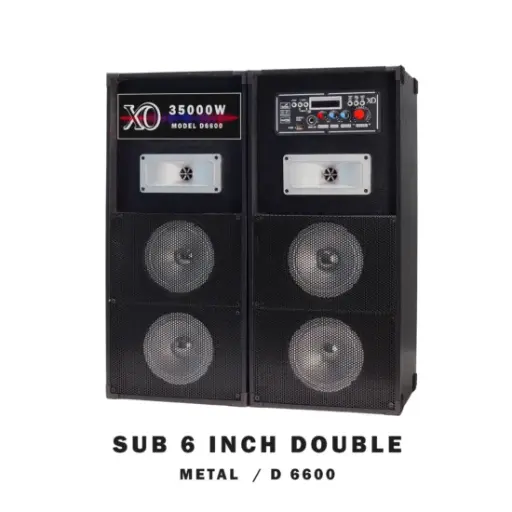 Subwoofer XO 6 inch Double.2  D 6600