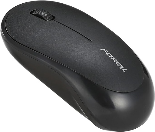 Forev Fv-185 Wireless Mouse 1600Dpi - 2.4Ghz 10M Range - Black