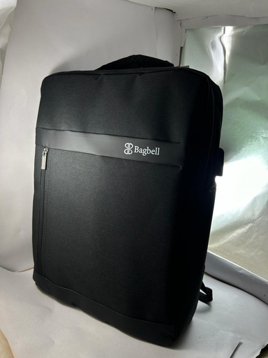 Bagbell 15.6-Inch Casual Business Large Capacity -Multi-Pockets USB Backpack Bag Black B 1020  