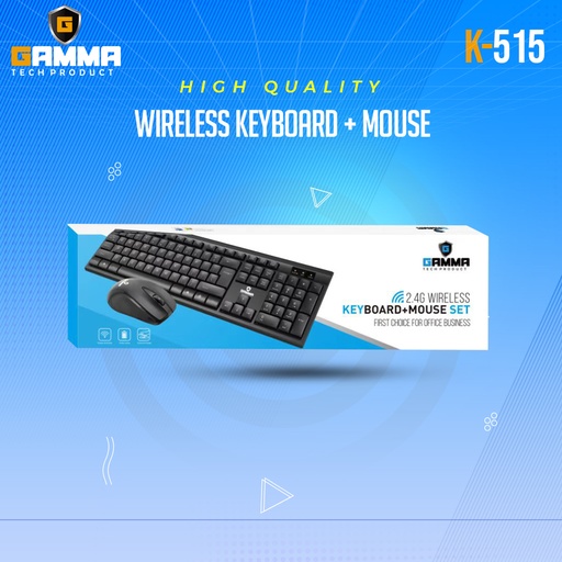  K-515 ARABIC ENGLISH&GAMMA 2.4G WIELESS KEYBOARD AND MOUSE