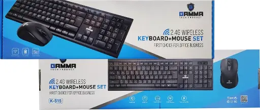  K-515 ARABIC ENGLISH&GAMMA 2.4G WIELESS KEYBOARD AND MOUSE