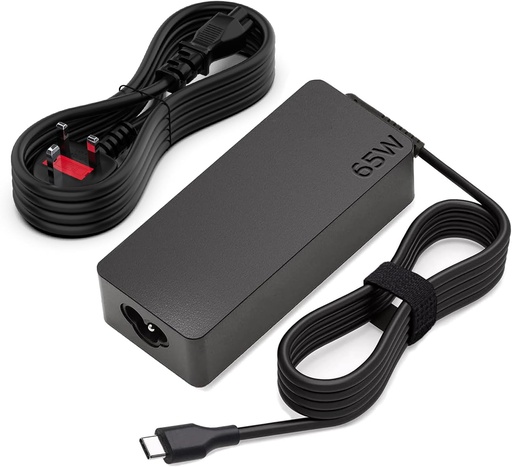  LENOVO USB-C 65 W AC Adapter with 1meter Power Cord 