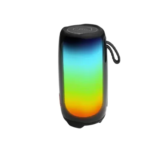 Pulse 5  Portable Bluetooth Speaker With LED Light | TF reader | USB | AUX Line in | Black