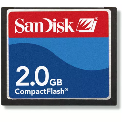 SanDisk 2GB CompactFlash Card
