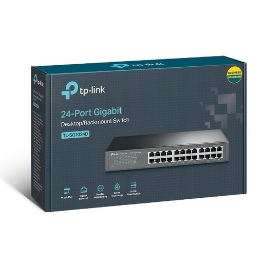 TP-Link TL-SG1016D 16-Port Gigabit Desktop/Rackmount Switch