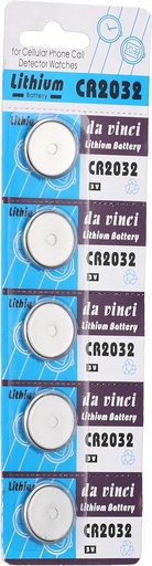 5pcs cr2032 button coin cell battery