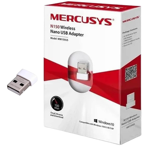 Mercusys N150 Wireless Nano USB Adapter (MW150US)