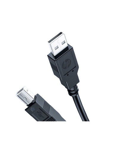 HP Printer Cable USB-B to USB-A v2.0 1.5M - Black dc609