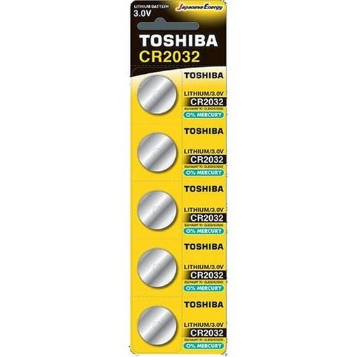 Toshiba CR2032 CP-5C Lithium Battery 