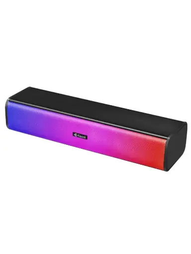 Kisonli I-630 Bluetooth Speaker Portable Wireless USB Sound Bar with BT RGB light Speaker